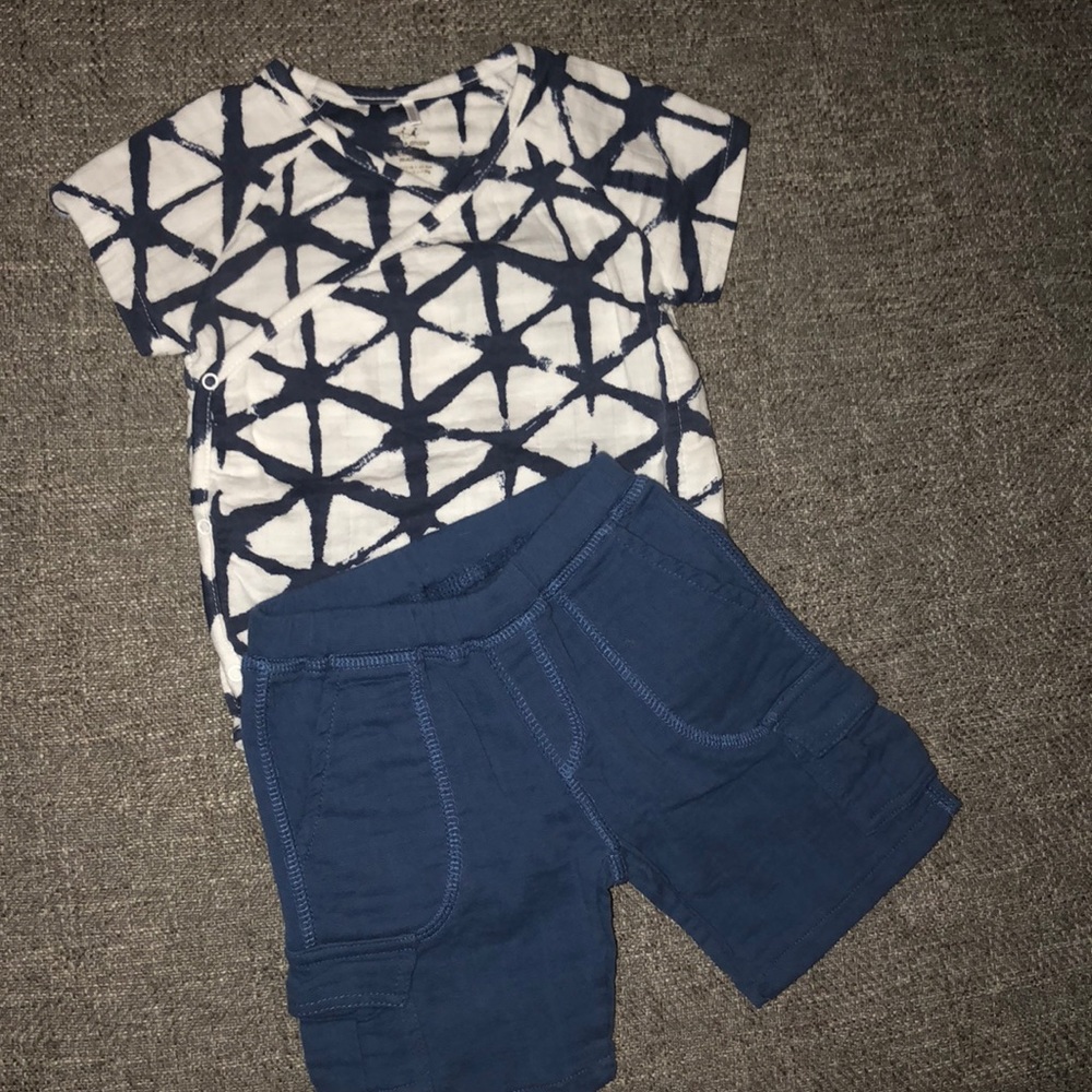 Aden and Anais Beach 3-6 month outfit
